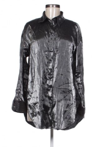 Cămașă de femei H&M, Mărime S, Culoare Argintiu, Preț 20,99 Lei