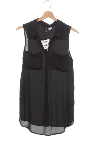 Damenbluse H&M Divided, Größe XS, Farbe Schwarz, Preis € 3,99