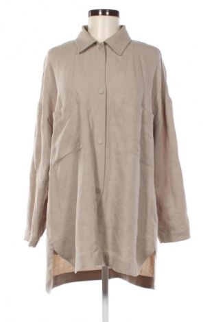 Γυναικείο πουκάμισο Massimo Dutti, Μέγεθος M, Χρώμα  Μπέζ, Τιμή 35,90 €