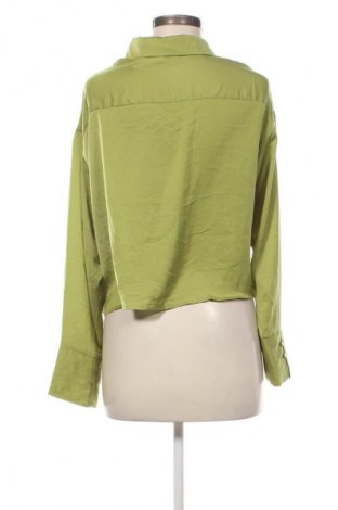 Cămașă de femei Stradivarius, Mărime M, Culoare Verde, Preț 45,99 Lei