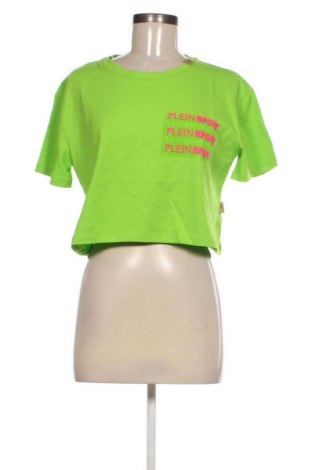 Дамска тениска Plein Sport, Размер L, Цвят Зелен, Цена 19,99 лв.