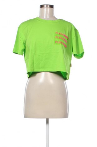 Γυναικείο t-shirt Plein Sport, Μέγεθος L, Χρώμα Πράσινο, Τιμή 12,99 €