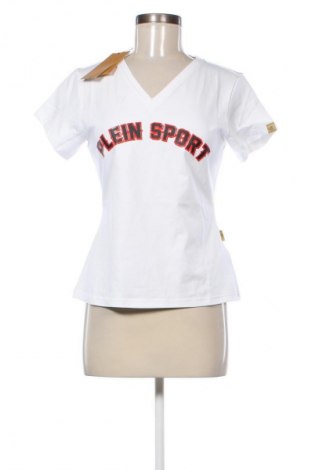 Дамска тениска Plein Sport, Размер S, Цвят Бял, Цена 129,99 лв.