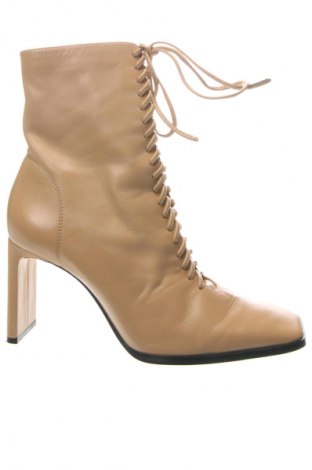 Damen Stiefeletten Zara, Größe 39, Farbe Beige, Preis 61,18 €