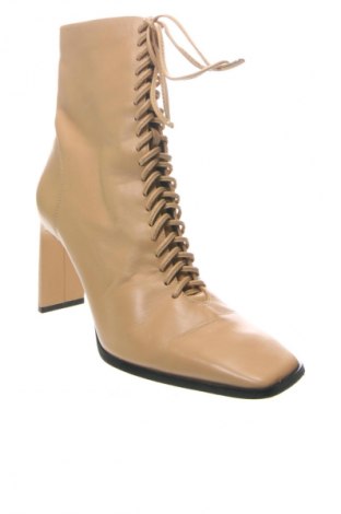 Damen Stiefeletten Zara, Größe 39, Farbe Beige, Preis 61,18 €