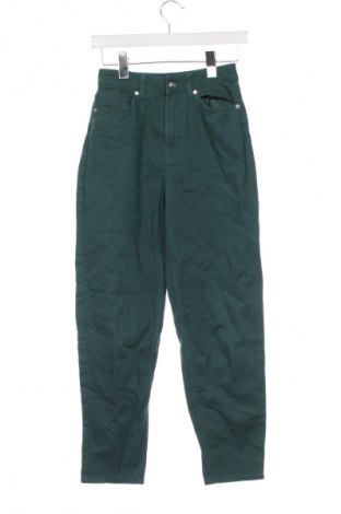 Blugi de femei H&M Divided, Mărime XS, Culoare Verde, Preț 94,99 Lei