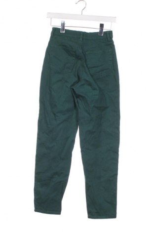 Blugi de femei H&M Divided, Mărime XS, Culoare Verde, Preț 94,99 Lei