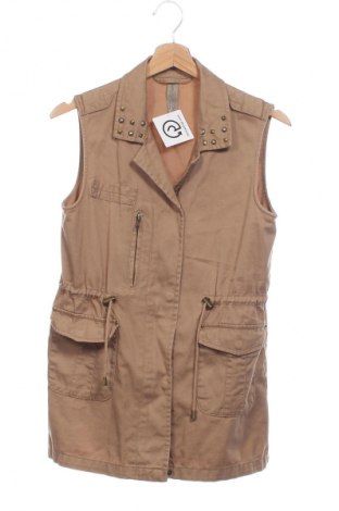 Damenweste Denim Co., Größe XXS, Farbe Beige, Preis € 3,99