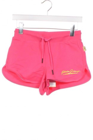 Γυναικείο κοντό παντελόνι Plein Sport, Μέγεθος XS, Χρώμα Ρόζ , Τιμή 16,99 €