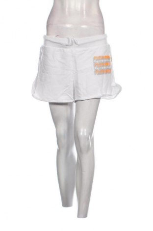 Pantaloni scurți de femei Plein Sport, Mărime XL, Culoare Alb, Preț 87,99 Lei