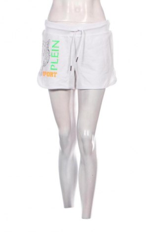 Дамски къс панталон Plein Sport, Размер L, Цвят Бял, Цена 25,99 лв.