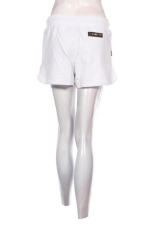 Дамски къс панталон Plein Sport, Размер L, Цвят Бял, Цена 25,99 лв.