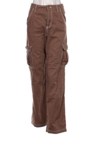 Damskie spodnie H&M Divided, Rozmiar S, Kolor Brązowy, Cena 37,16 zł