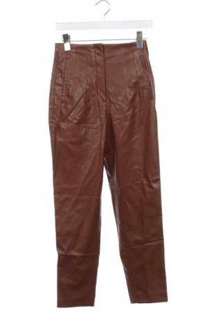 Γυναικείο παντελόνι Zara, Μέγεθος XS, Χρώμα Καφέ, Τιμή 5,99 €
