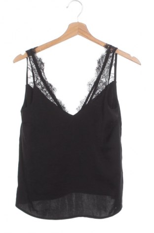 Γυναικείο αμάνικο μπλουζάκι H&M, Μέγεθος XS, Χρώμα Μαύρο, Τιμή 16,52 €