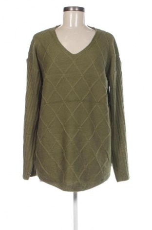 Damenpullover, Größe L, Farbe Grün, Preis 22,99 €