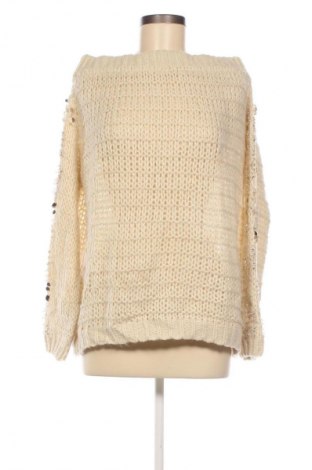 Damenpullover Buch, Größe L, Farbe Ecru, Preis 8,99 €