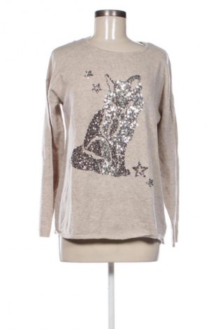 Damski sweter Canda, Rozmiar L, Kolor Beżowy, Cena 28,99 zł