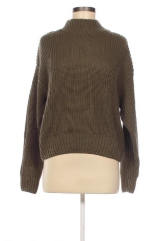 Дамски пуловер H&M Divided, Размер L, Цвят Зелен, Цена 9,99 лв.