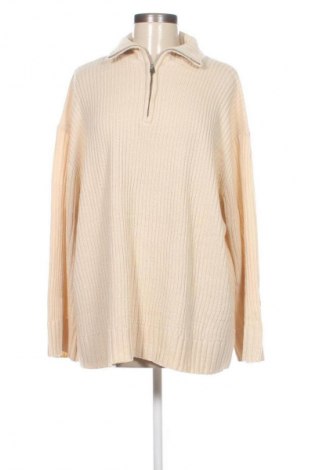 Дамски пуловер H&M Divided, Размер XL, Цвят Екрю, Цена 9,99 лв.