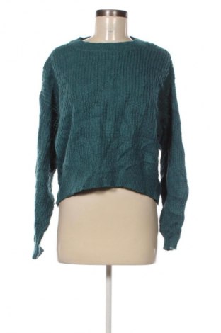 Дамски пуловер H&M L.O.G.G., Размер M, Цвят Зелен, Цена 9,99 лв.