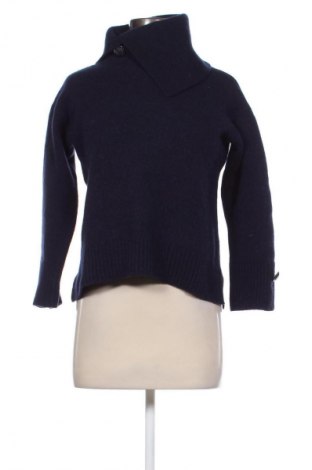 Дамски пуловер Massimo Dutti, Размер S, Цвят Син, Цена 38,91 лв.