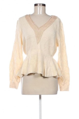 Damski sweter SHEIN, Rozmiar M, Kolor ecru, Cena 38,99 zł