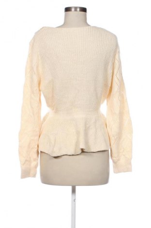 Damski sweter SHEIN, Rozmiar M, Kolor ecru, Cena 38,99 zł