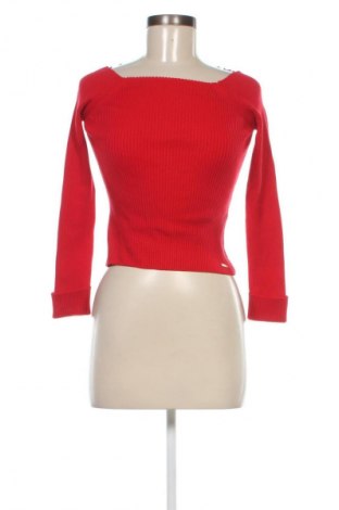 Pulover de femei Superdry, Mărime M, Culoare Roșu, Preț 153,99 Lei