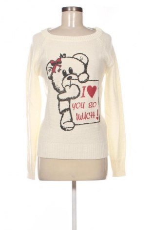 Damski sweter Terranova, Rozmiar M, Kolor ecru, Cena 28,99 zł