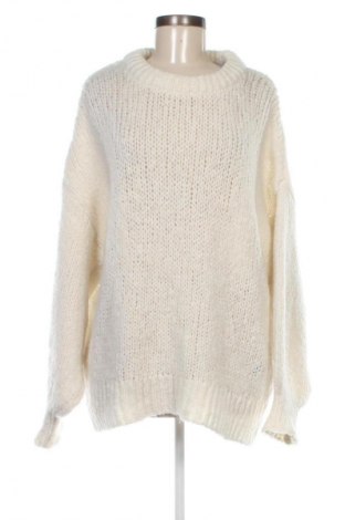 Дамски пуловер Zara Knitwear, Размер M, Цвят Бежов, Цена 9,99 лв.