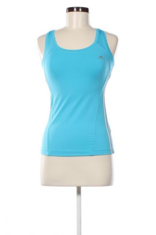 Damen Sporttop Adidas, Größe S, Farbe Blau, Preis € 23,99