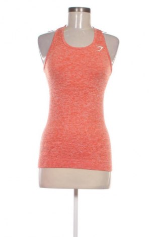 Damen Sporttop Gymshark, Größe S, Farbe Orange, Preis € 7,99