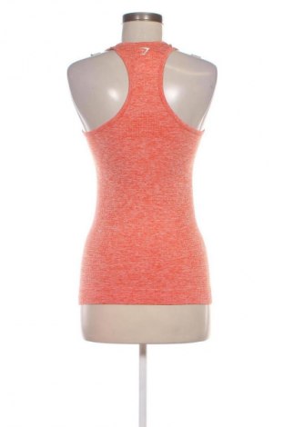 Damen Sporttop Gymshark, Größe S, Farbe Orange, Preis 7,99 €