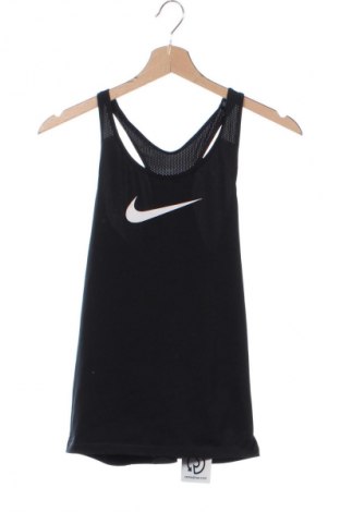 Damen Sporttop Nike, Größe XS, Farbe Schwarz, Preis 23,99 €