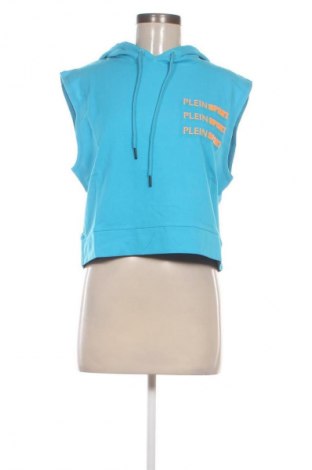 Γυναικείο φούτερ Plein Sport, Μέγεθος L, Χρώμα Μπλέ, Τιμή 17,99 €