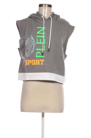 Damen Sweatshirt Plein Sport, Größe L, Farbe Grau, Preis 18,99 €