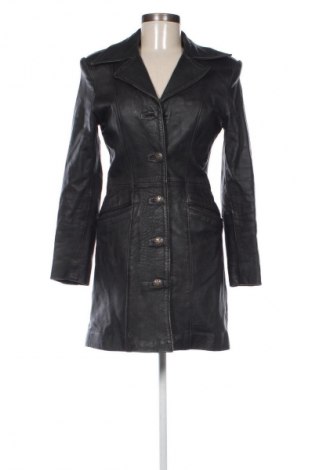 Damen Ledermantel Unbranded, Größe S, Farbe Schwarz, Preis 109,97 €