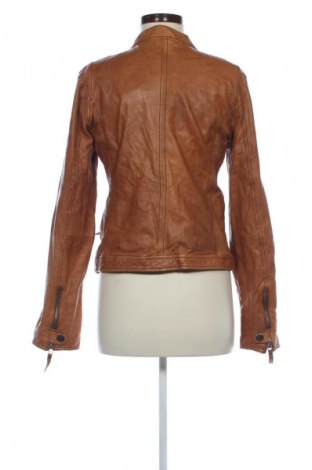 Damen Lederjacke Pull&Bear, Größe L, Farbe Braun, Preis 54,67 €