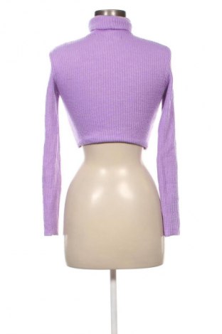 Damen Rollkragen Bershka, Größe S, Farbe Lila, Preis € 3,99