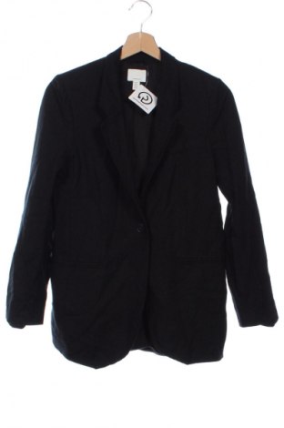 Sacou de femei H&M, Mărime XS, Culoare Negru, Preț 122,45 Lei