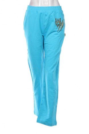 Pantaloni trening de femei Plein Sport, Mărime M, Culoare Albastru, Preț 206,99 Lei
