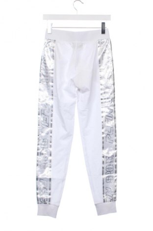 Дамско спортно долнище Plein Sport, Размер XS, Цвят Бял, Цена 30,99 лв.