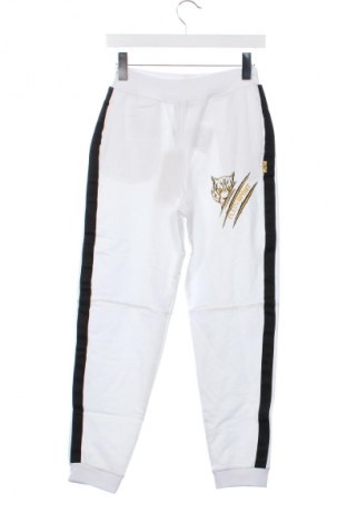 Дамско спортно долнище Plein Sport, Размер XS, Цвят Бял, Цена 23,99 лв.