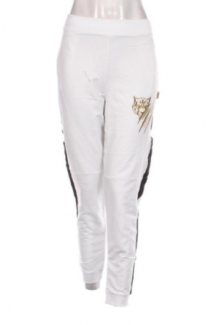 Γυναικείο αθλητικό παντελόνι Plein Sport, Μέγεθος L, Χρώμα Λευκό, Τιμή 39,99 €