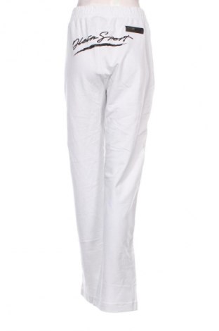 Pantaloni trening de femei Plein Sport, Mărime XL, Culoare Alb, Preț 232,99 Lei