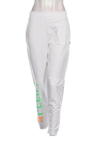 Pantaloni trening de femei Plein Sport, Mărime M, Culoare Alb, Preț 232,99 Lei