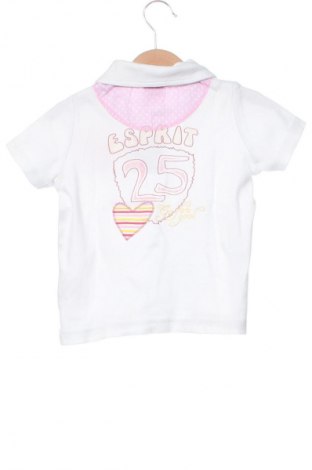 Детска блуза Esprit, Размер 2-3y/ 98-104 см, Цвят Бял, Цена 23,00 лв.