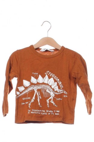 Kinder Shirt H&M, Größe 18-24m/ 86-98 cm, Farbe Braun, Preis 4,99 €