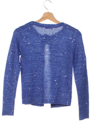 Kinder Strickjacke, Größe 10-11y/ 146-152 cm, Farbe Blau, Preis 11,99 €